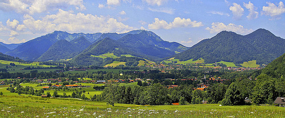 [Translate to Englisch:] Ruhpolding Panorama 