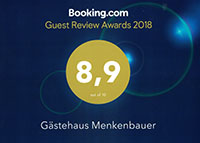Booking.com Award 2018 